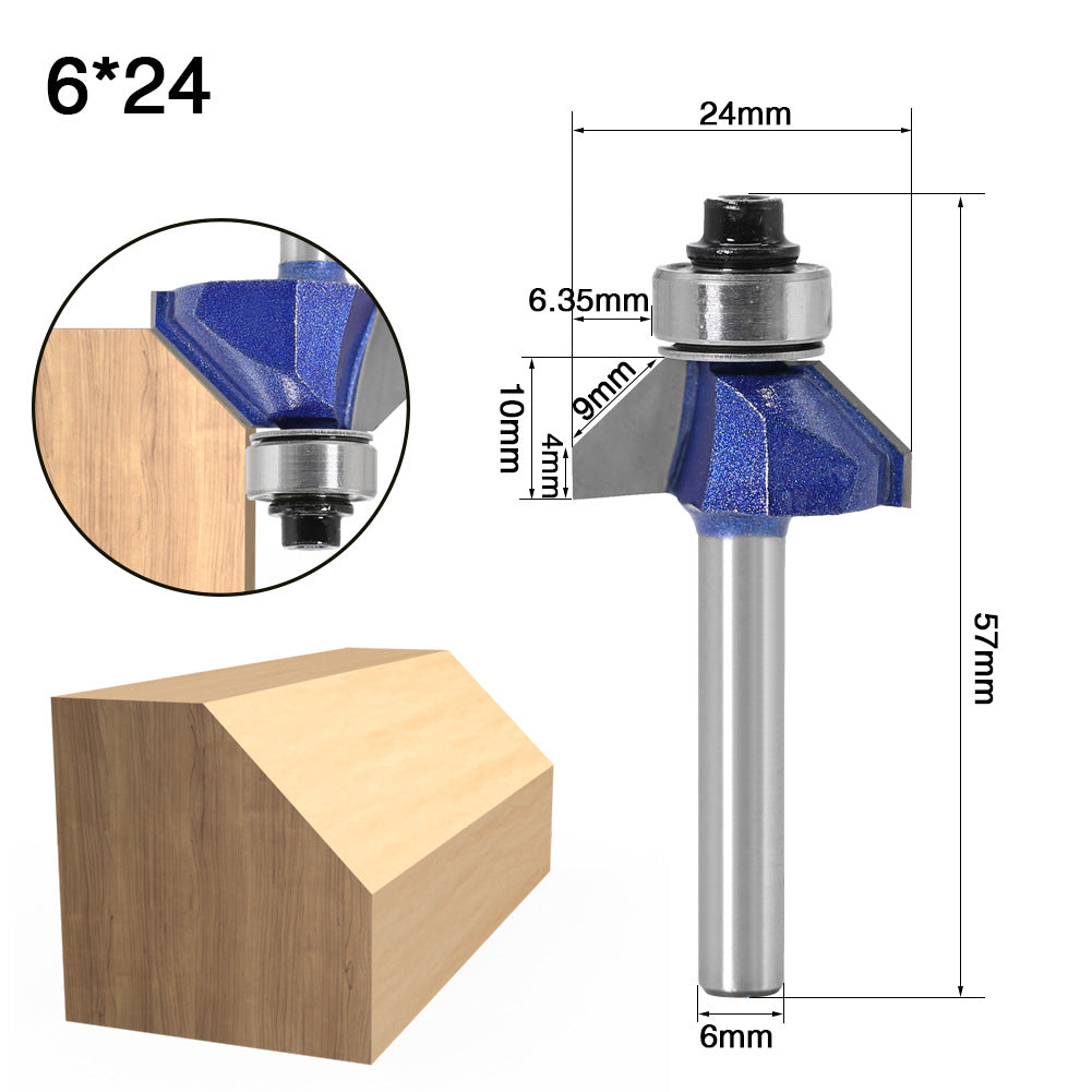 Angle cutter woodworking milling cutter