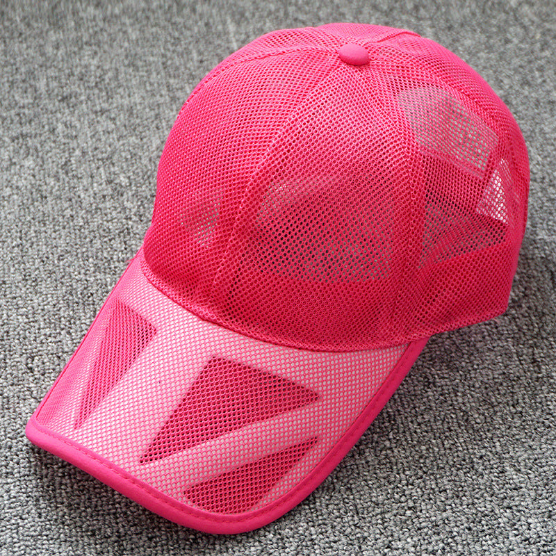 Men's Spring And Summer Breathable Mesh Hat Sun Protection Sunshade