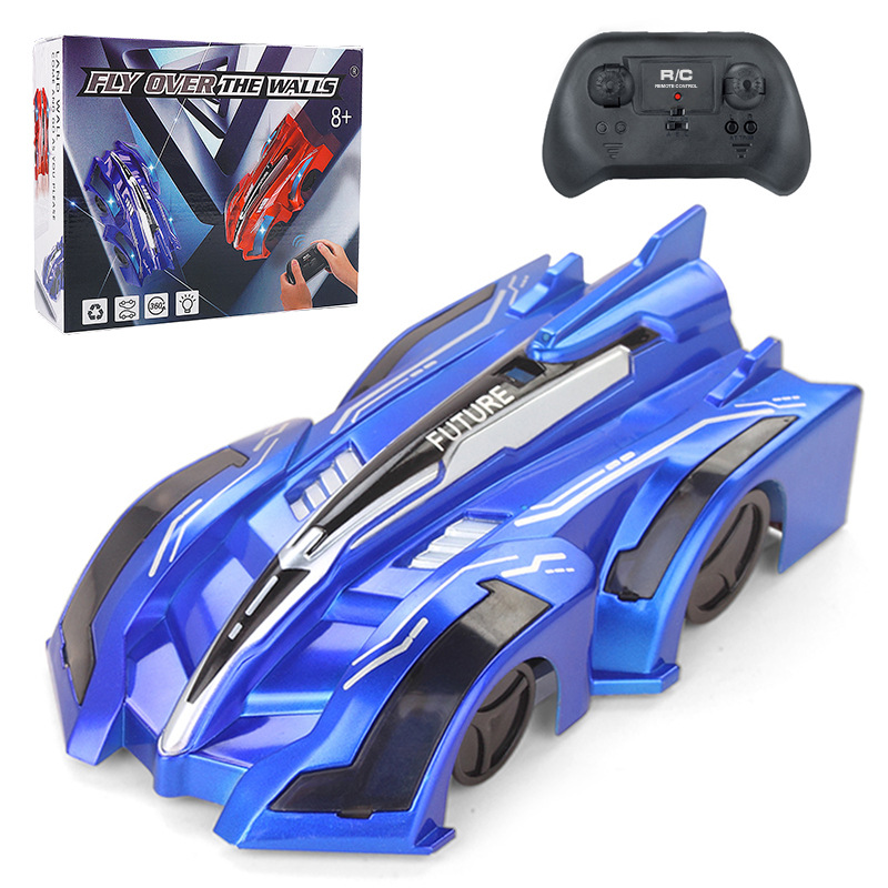 Wall And Ground Dual-Purpose RC Car, 360  Rotating RC Stunt Car, Toys For Boys Aged 8 And Above, Rechargeable Toy Car With Headlights, The Best, Birthday Gifts