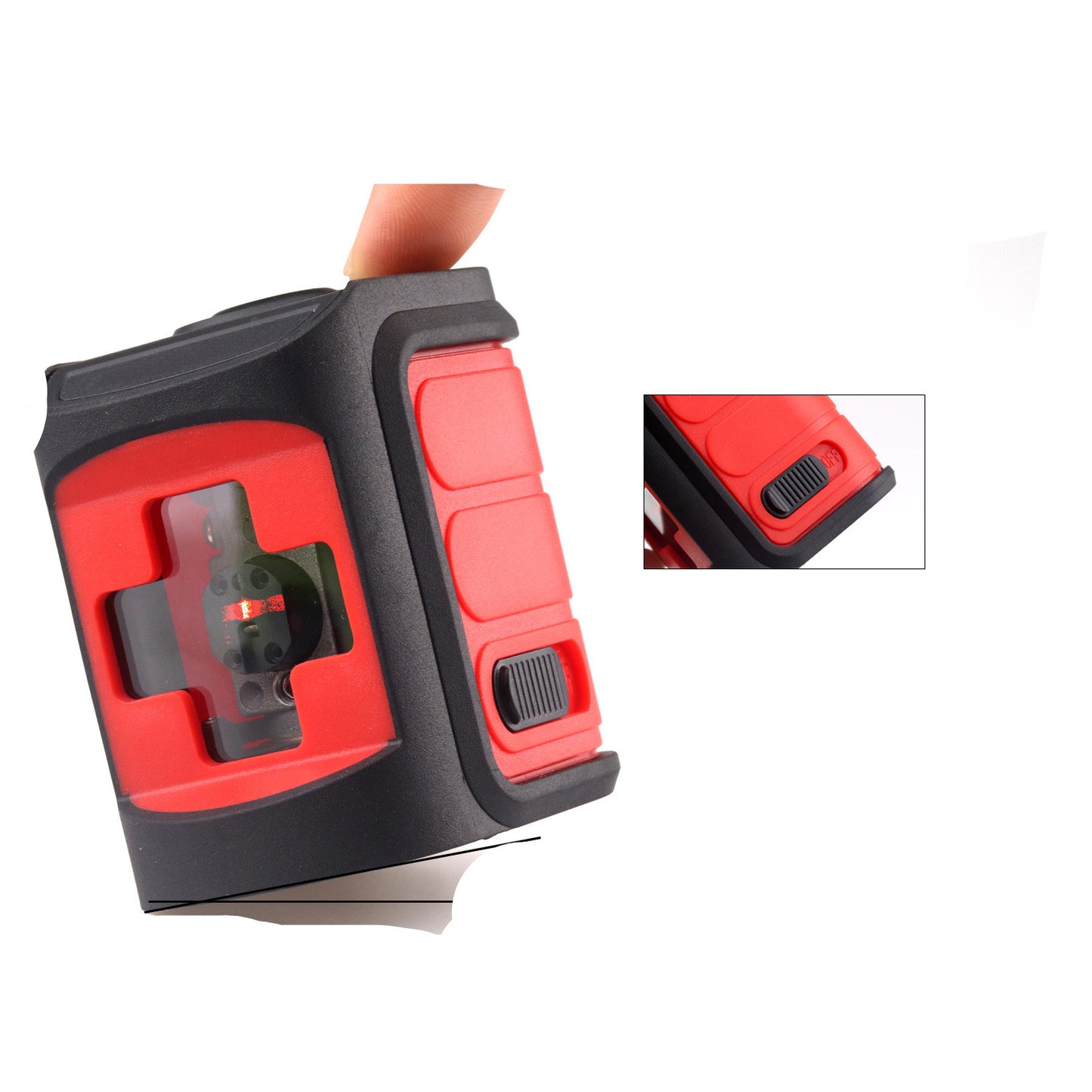 Laser level two lines