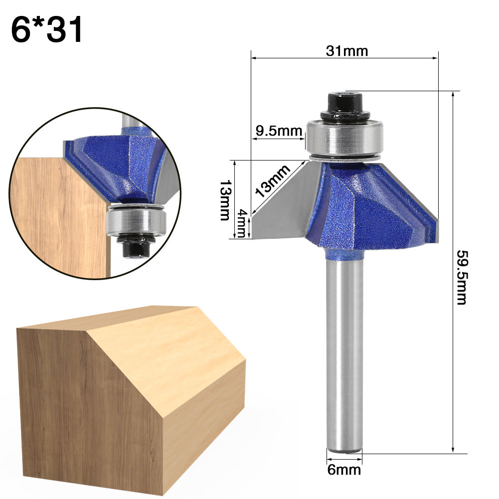 Angle cutter woodworking milling cutter