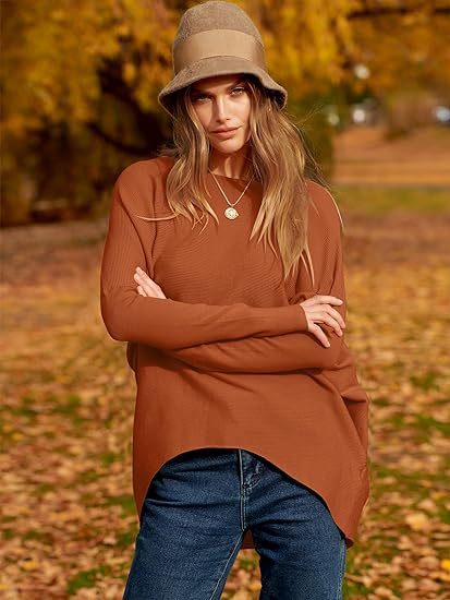 Women's Long-sleeved Casual Loose Top T-shirt