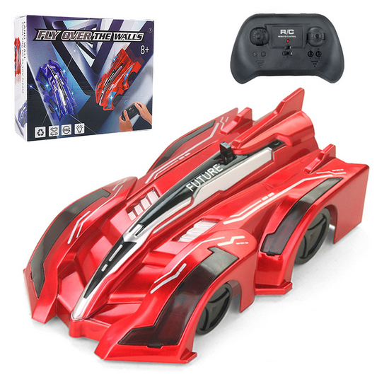 Wall And Ground Dual-Purpose RC Car, 360  Rotating RC Stunt Car, Toys For Boys Aged 8 And Above, Rechargeable Toy Car With Headlights, The Best, Birthday Gifts