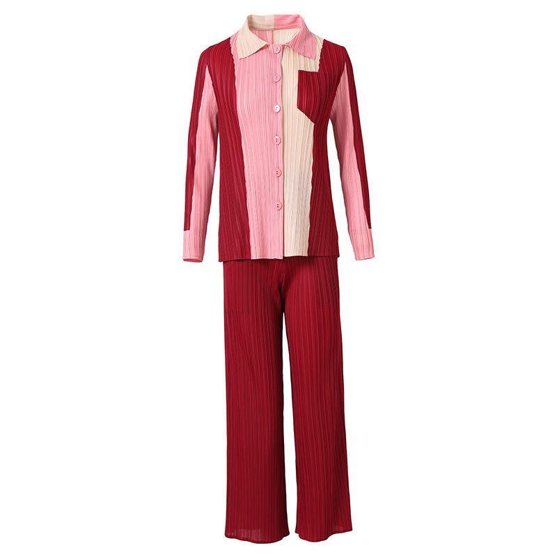 Western-style Age-reducing And Slimming Two-piece Suit