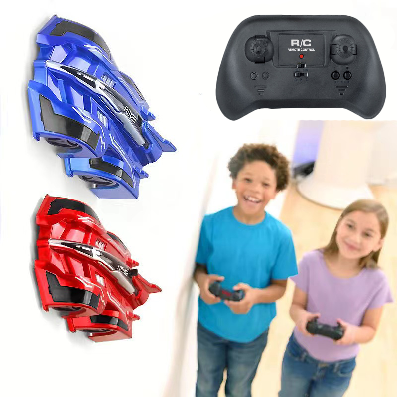 Wall And Ground Dual-Purpose RC Car, 360  Rotating RC Stunt Car, Toys For Boys Aged 8 And Above, Rechargeable Toy Car With Headlights, The Best, Birthday Gifts