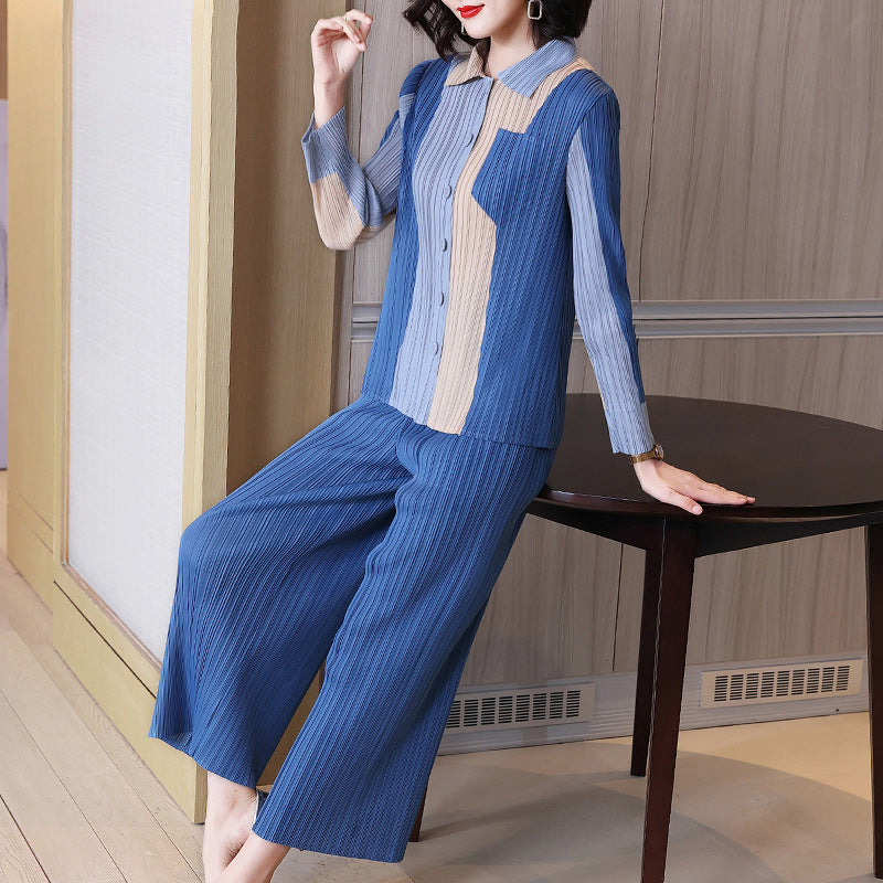 Western-style Age-reducing And Slimming Two-piece Suit