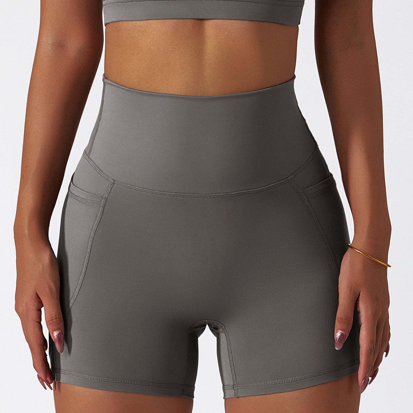 Women's Fashion Quick-drying Tight Ice Silk Sports Shorts
