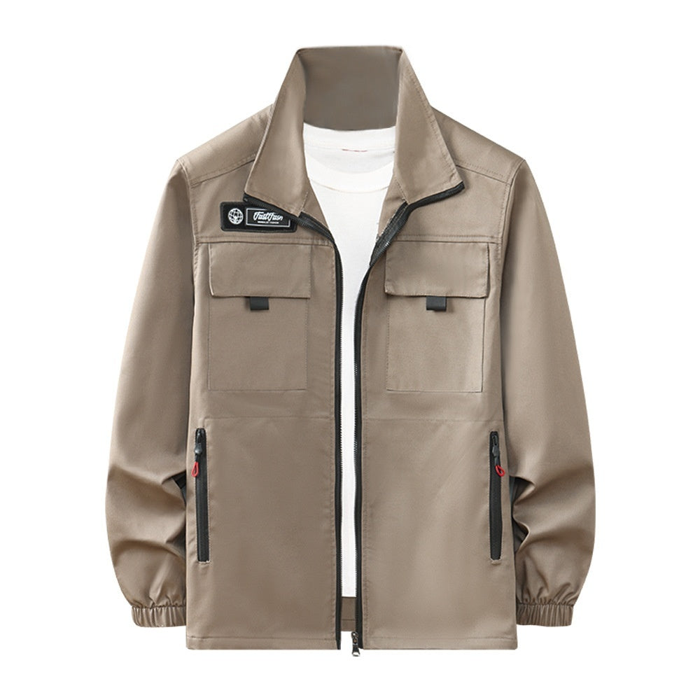 Workwear Men's Elastic Outdoor Leisure Suit Workwear Wear-resistant