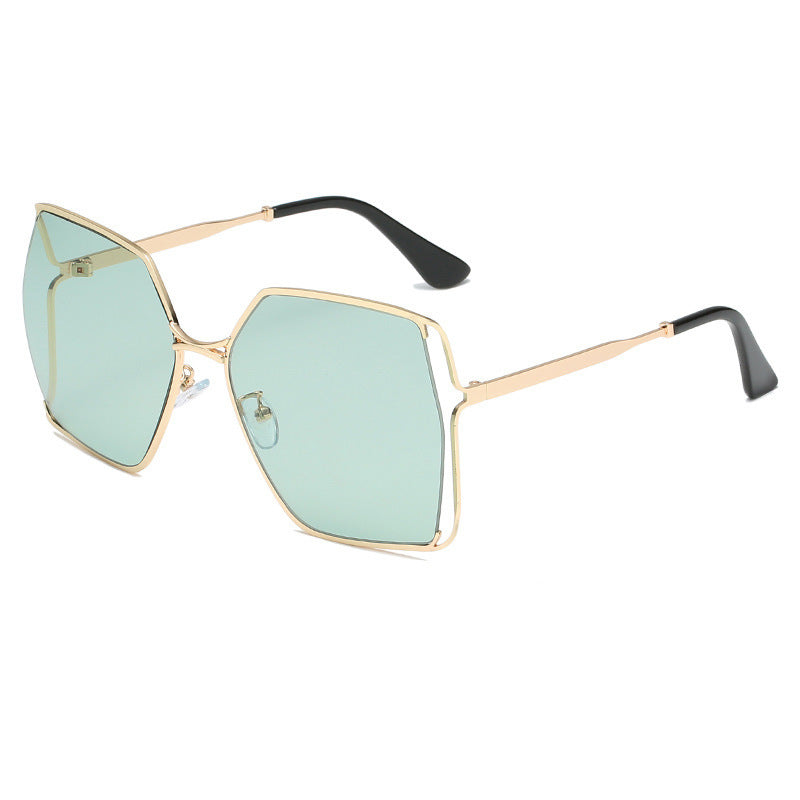 Fashion Large Frame Women's Fashion Gradient Sunglasses