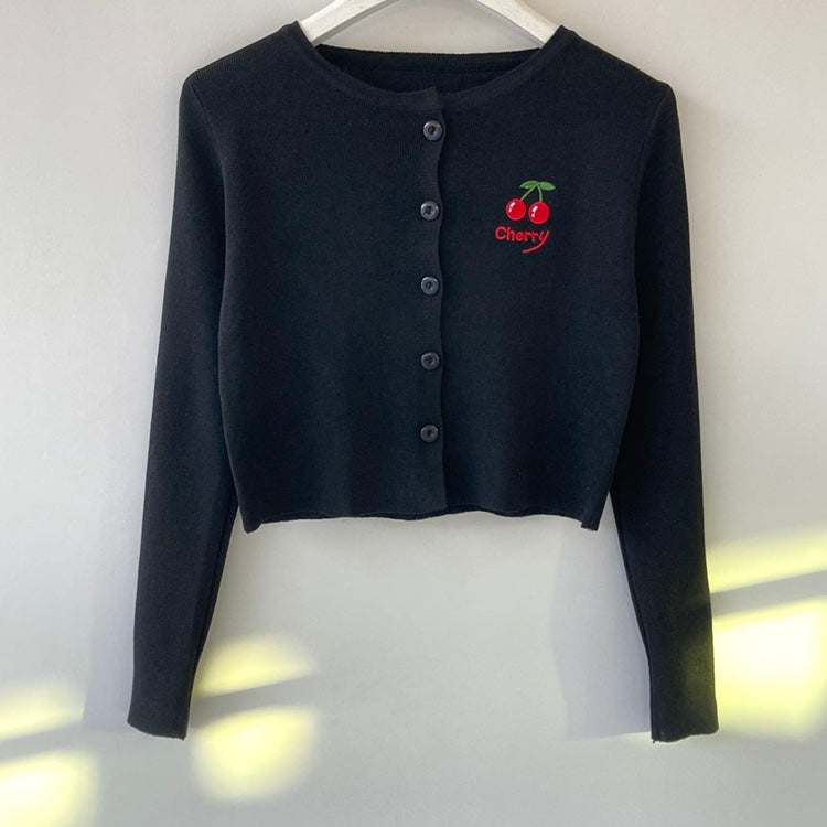 Girl Loose Lazy College Style Cardigan Coat