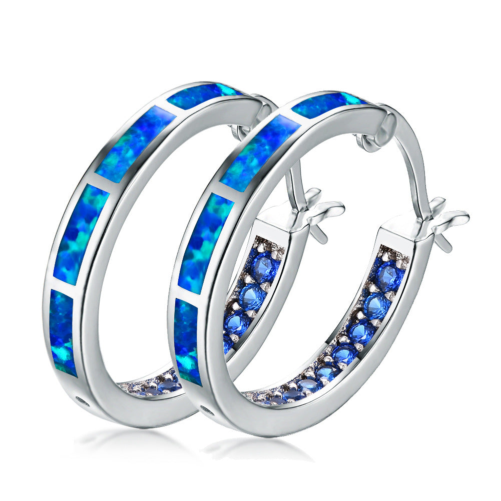 Blooming Flower Shaped Earrings