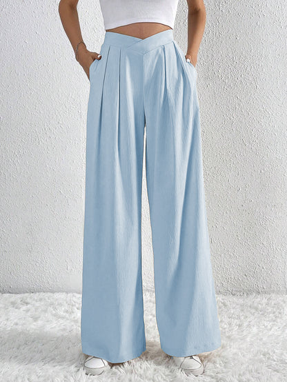 Casual Wide-leg Pants Women