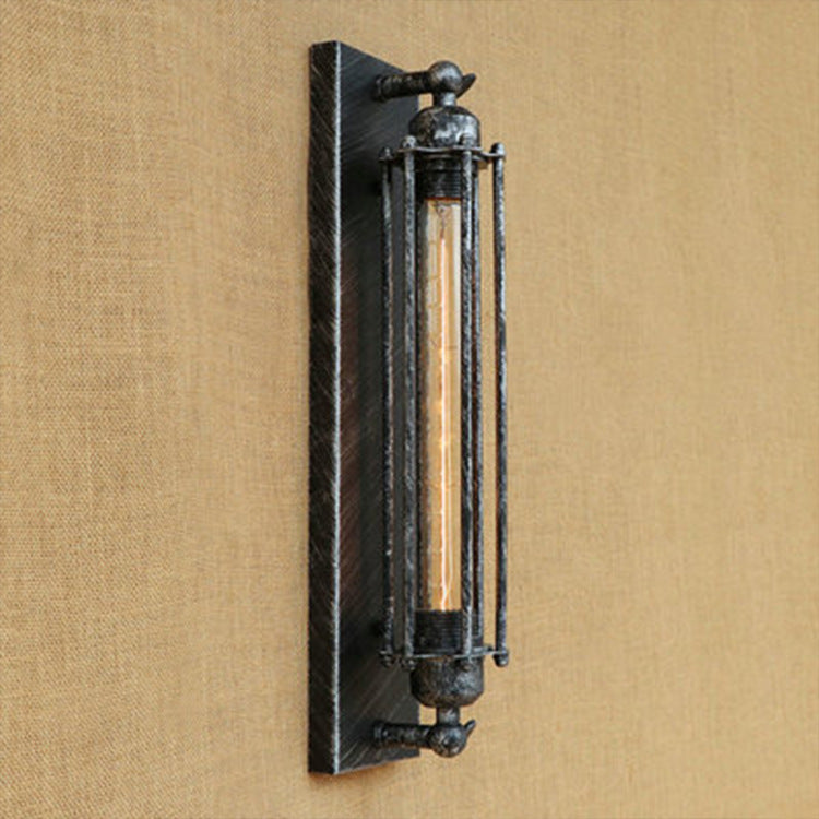 Industrial Style Retro Flute American Iron Craft Wall Lamp