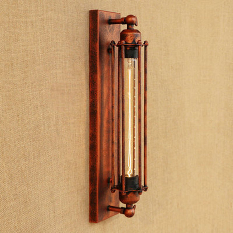 Industrial Style Retro Flute American Iron Craft Wall Lamp