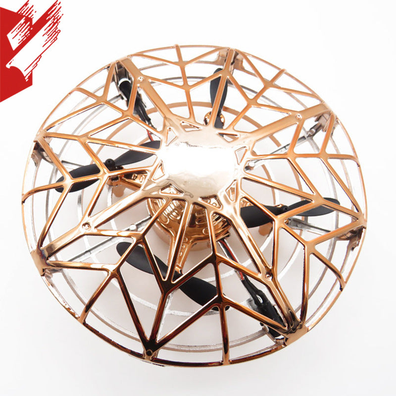 Intelligent fixed height induction flying ball