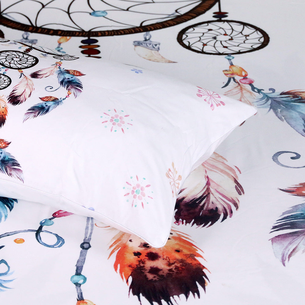 European And American Quilt Cover Hot-Selling Three-Piece Bedding Set