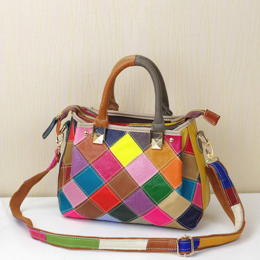 Guangzhou Leather Bags Wholesale, New Style European And American Color Small Bags, Multi-Purpose Handbags, Women'S Bags