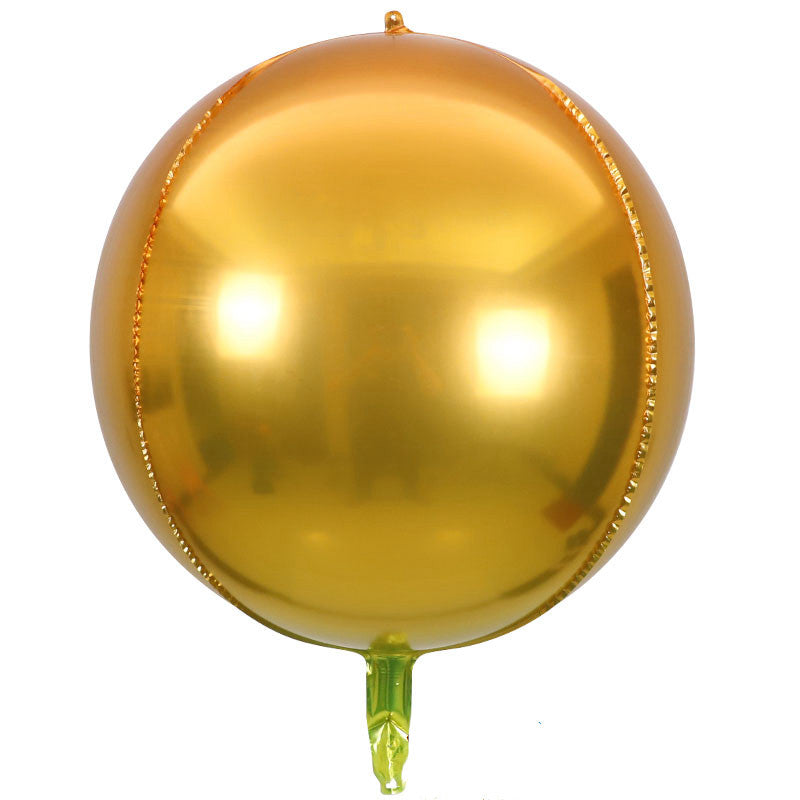 Gradient Color Round Ball Series Carnival Festival Aluminum Foil Aluminum Foil Balloon