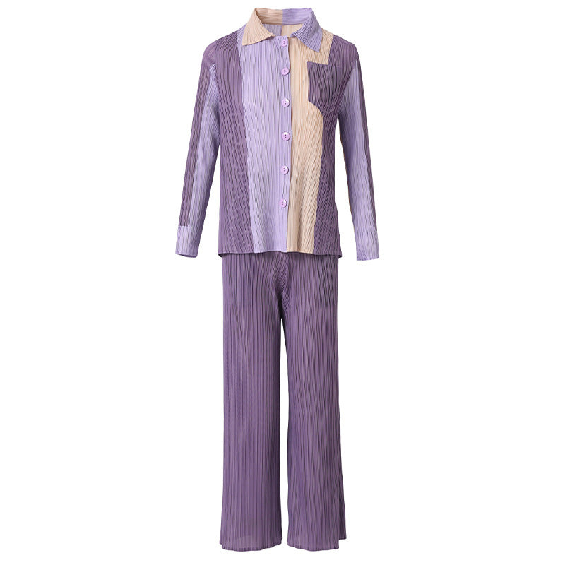 Western-style Age-reducing And Slimming Two-piece Suit