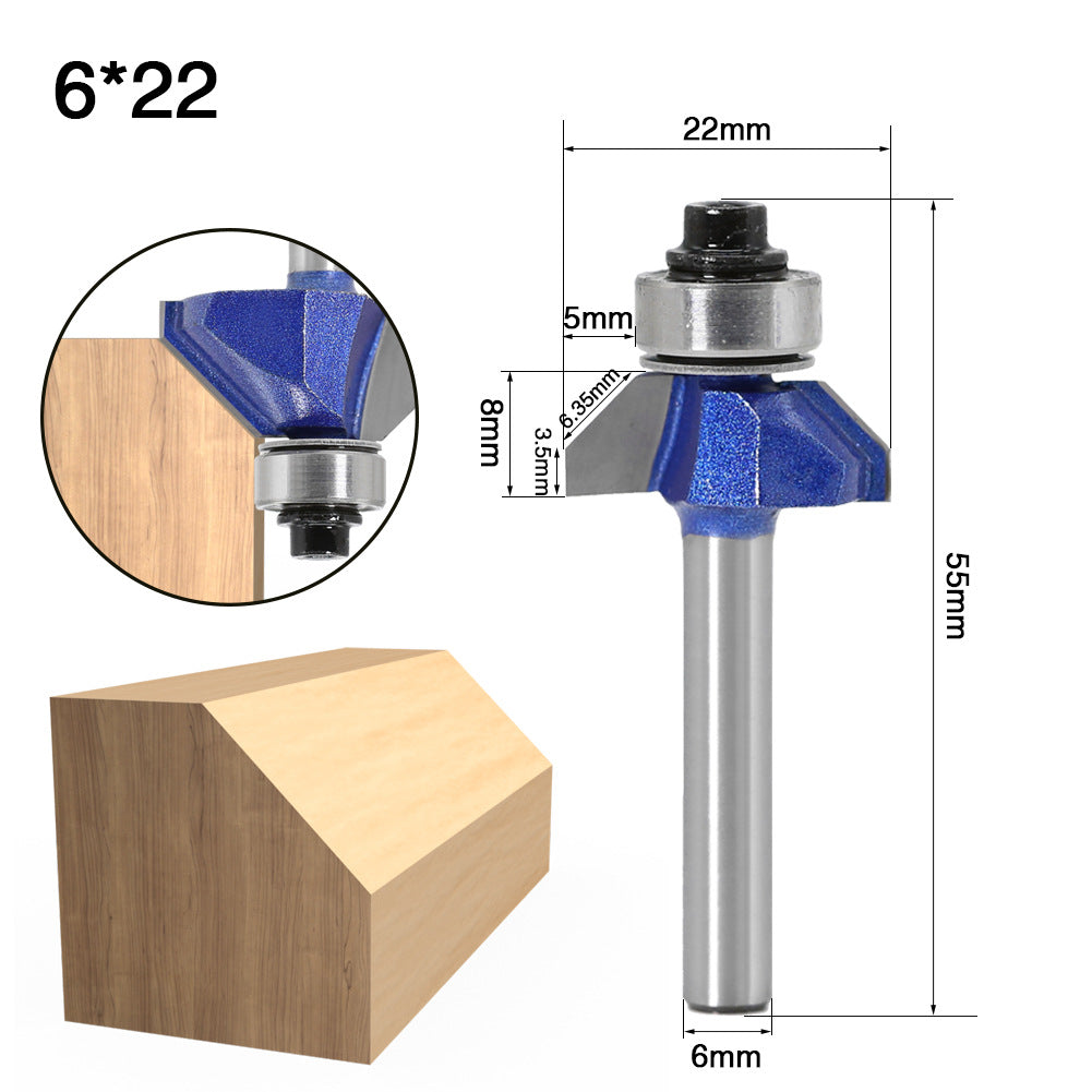 Angle cutter woodworking milling cutter