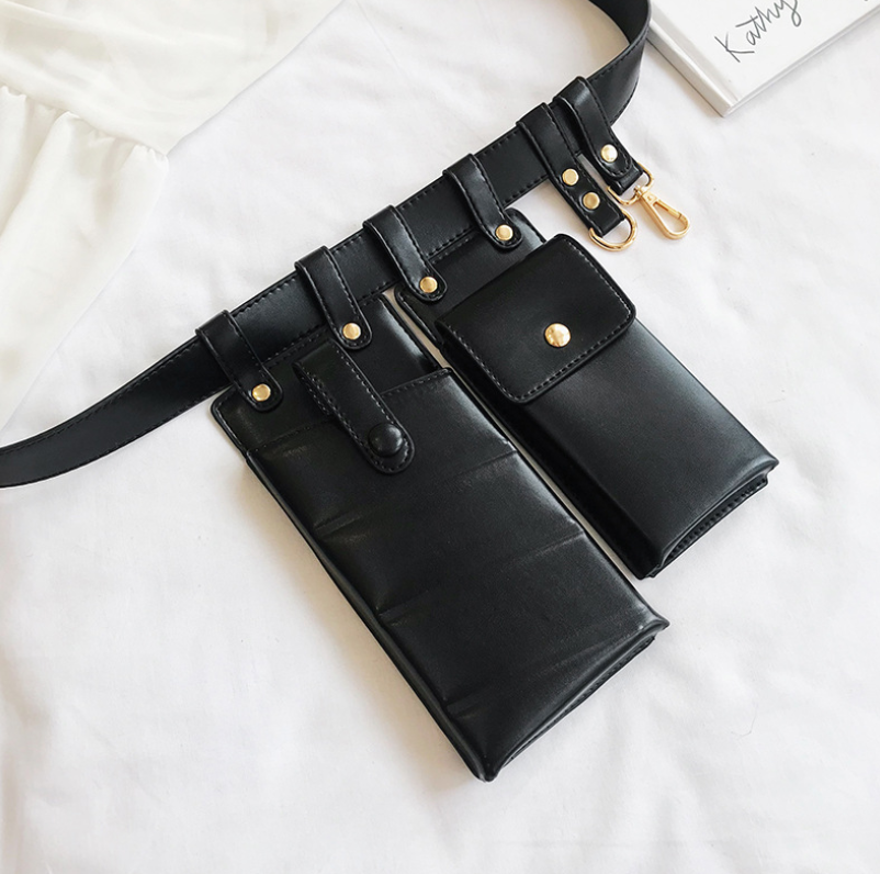 Mobile phone bag handbags new fashion pockets female tide Korean version of the shoulder bag personality girl small bag