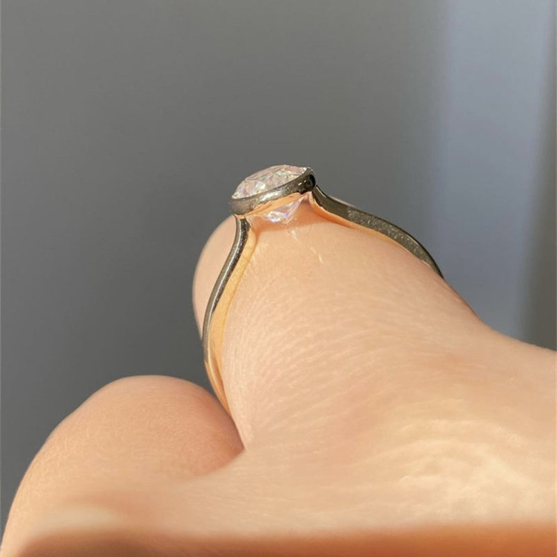 Ins Ring Female Light Luxury Minority Designer High-grade Simple