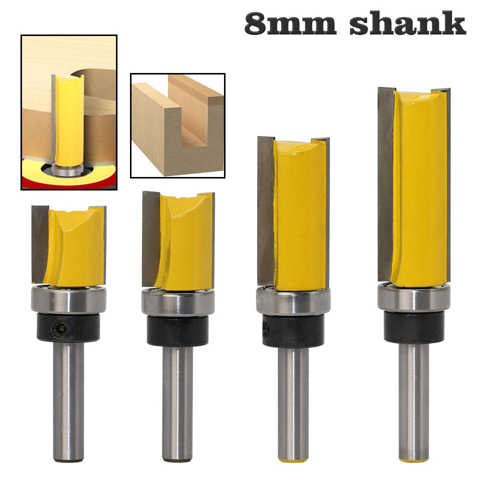 Straight edge copy milling cutter