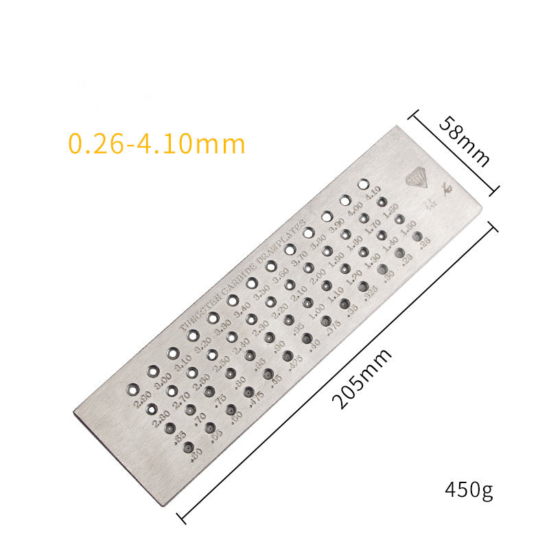 Hexagonal Gold And Silver Jewelry Tool Pull-out Plate