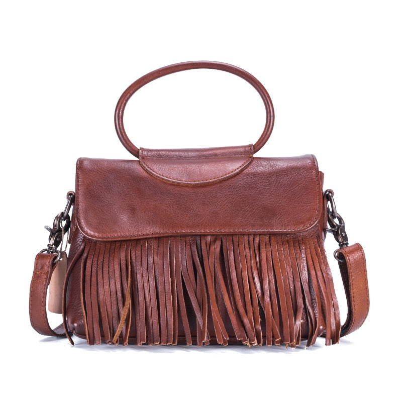 New vegetable tanned leather handbags