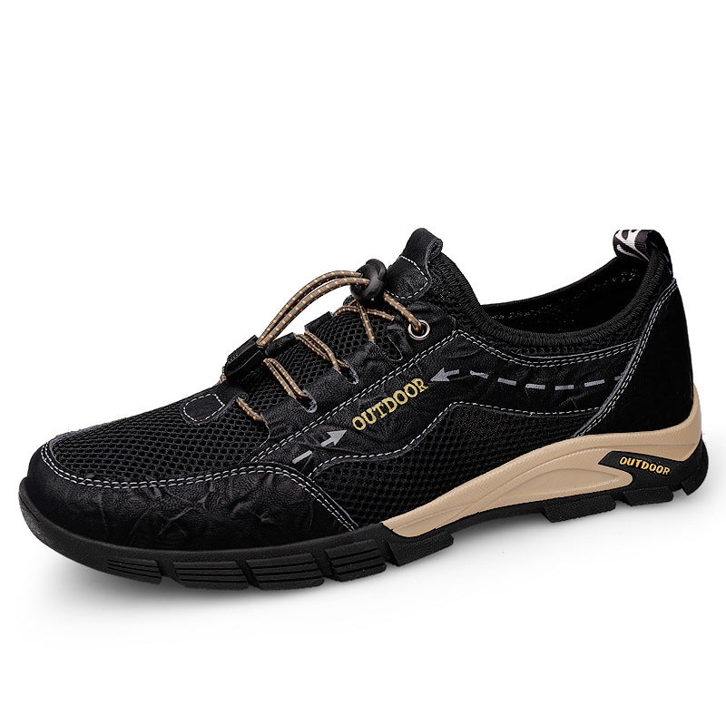 New Casual Men's Sports Shoes Mesh Breathable