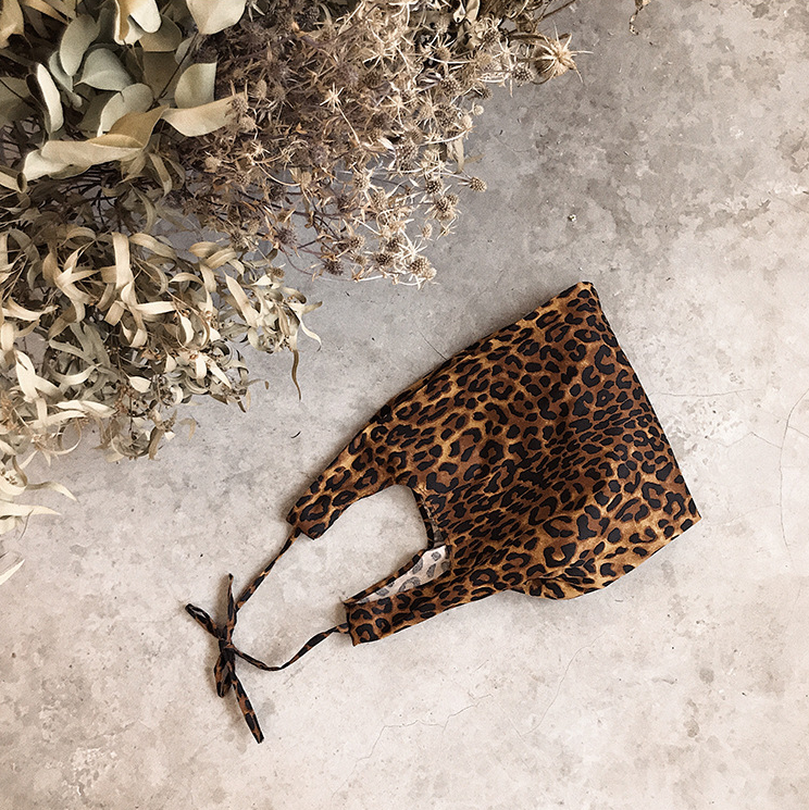 Pure Cotton Leopard Print Canvas Bag Fashion Ladies Shoulder Large capacity Handbags Totes Women Sisters Confidante Gift Bags