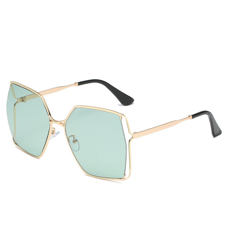 Fashion Large Frame Women's Fashion Gradient Sunglasses