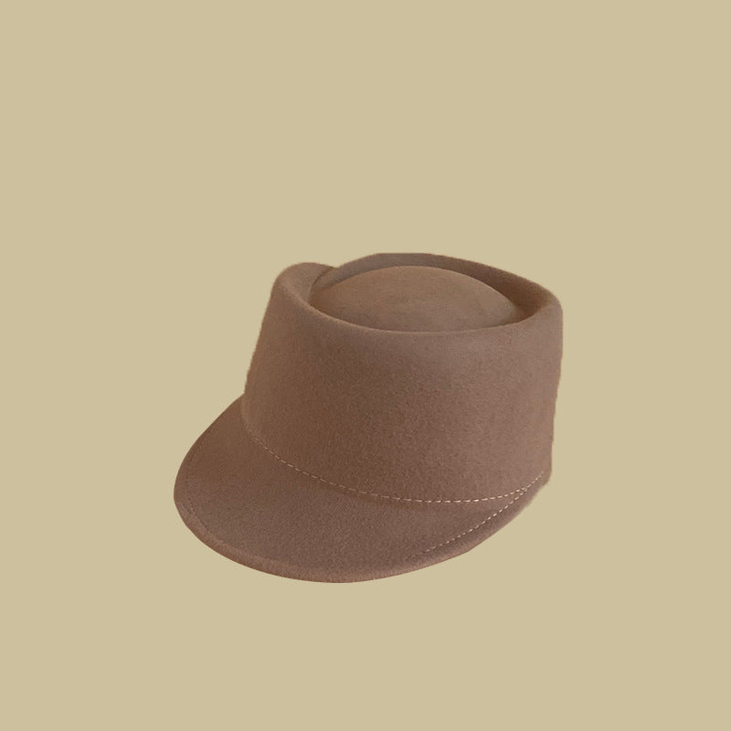 Women's All-match Solid Color Peaked Cap