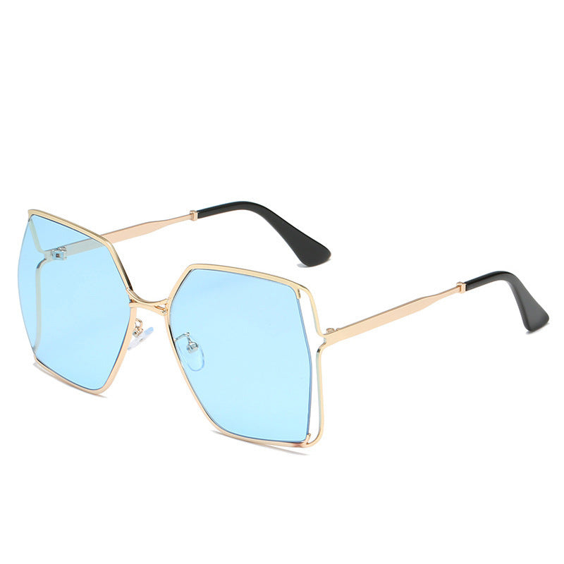 Fashion Large Frame Women's Fashion Gradient Sunglasses