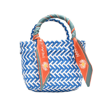 Woven Vegetable Basket Handbags New Trend