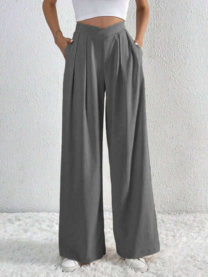 Casual Wide-leg Pants Women