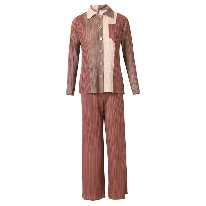 Western-style Age-reducing And Slimming Two-piece Suit