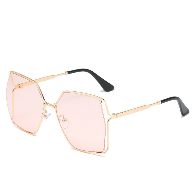Fashion Large Frame Women's Fashion Gradient Sunglasses
