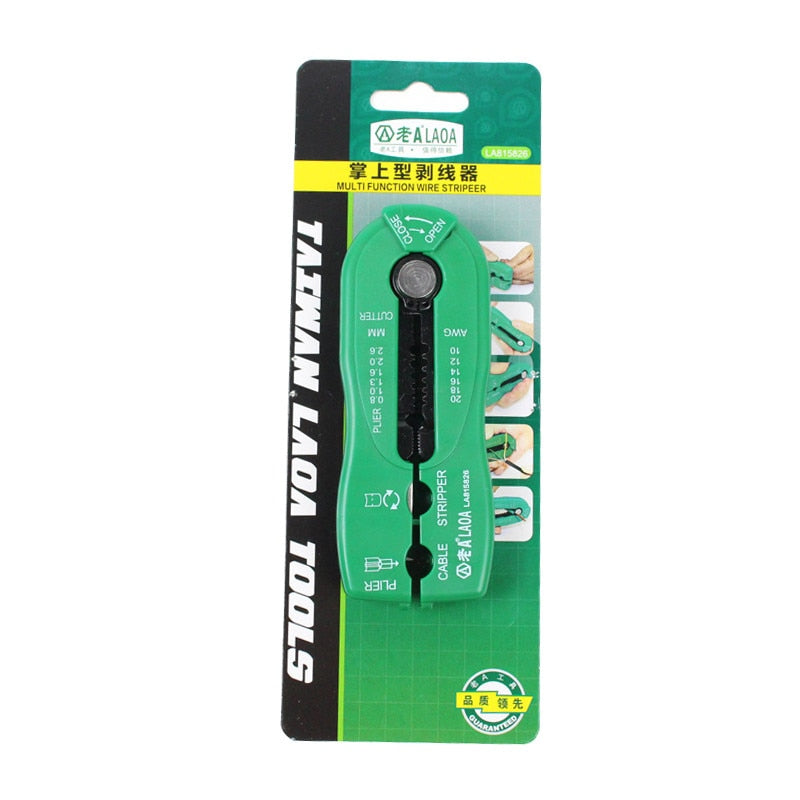 Multifunctional palmtop wire stripper wire stripper