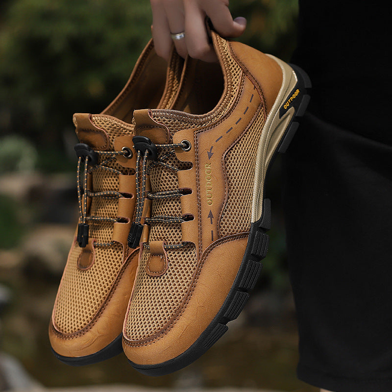 New Casual Men's Sports Shoes Mesh Breathable