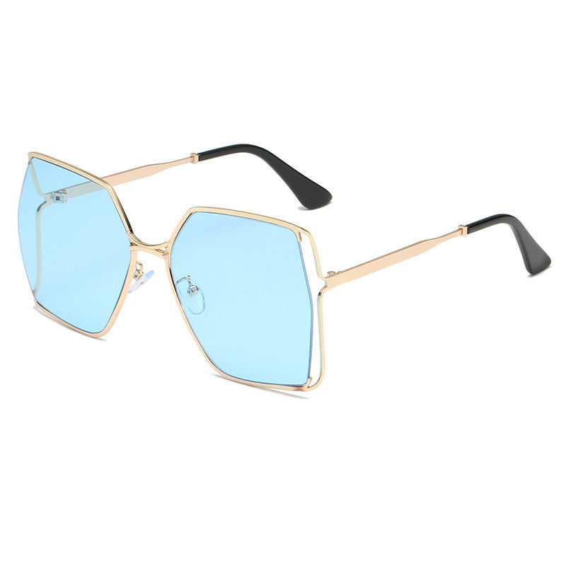 Fashion Large Frame Women's Fashion Gradient Sunglasses