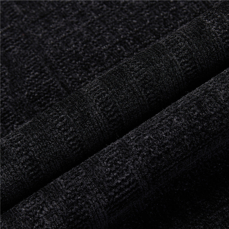 Crew Neck Casual Jacquard Undercoat Sweater