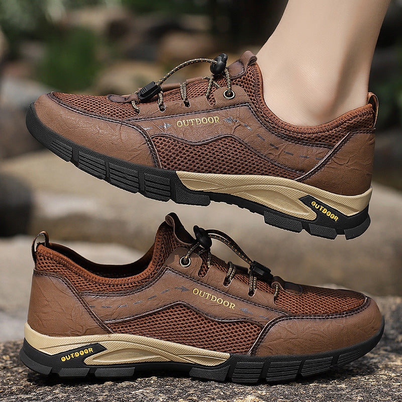 New Casual Men's Sports Shoes Mesh Breathable