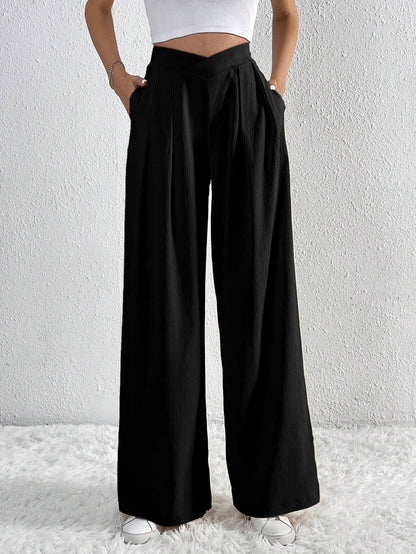 Casual Wide-leg Pants Women