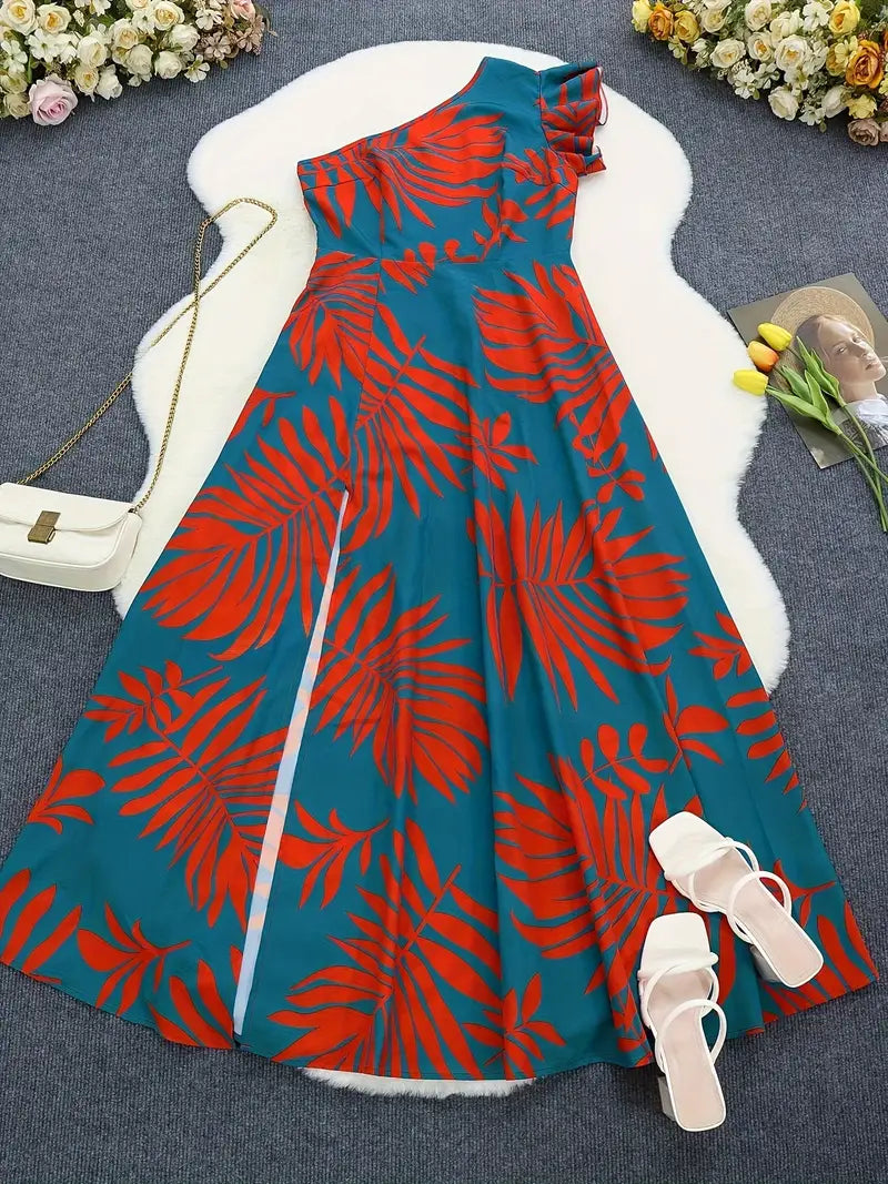 Geometric Print Dress