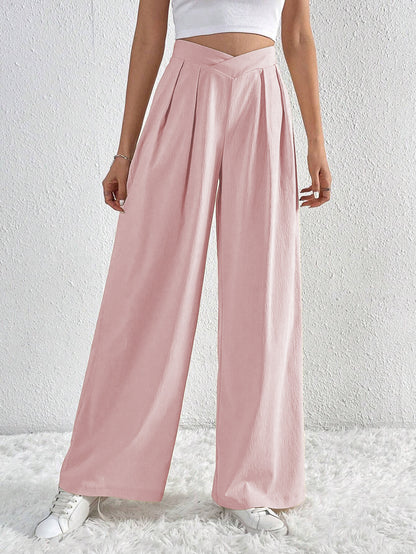 Casual Wide-leg Pants Women