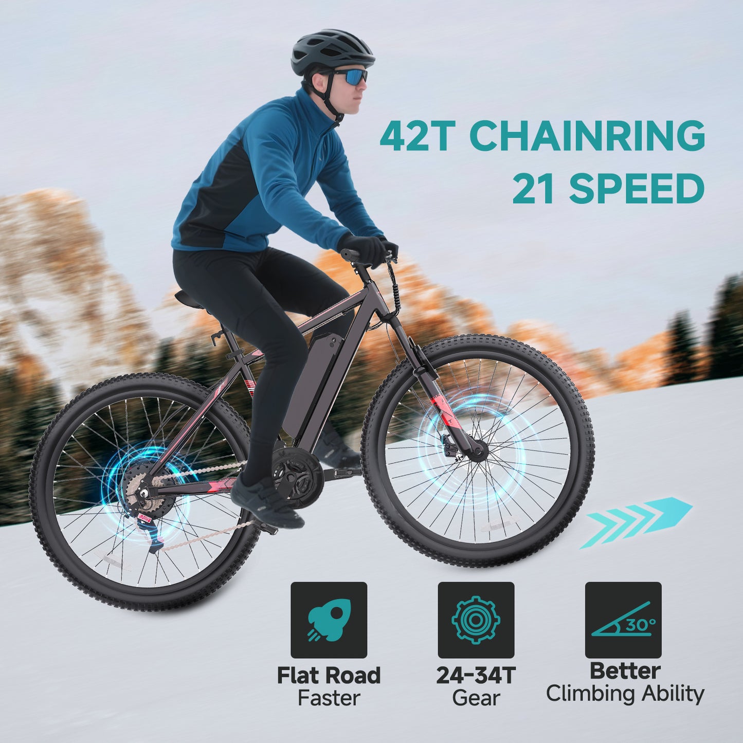 City Electric Bike, Disc Brakes