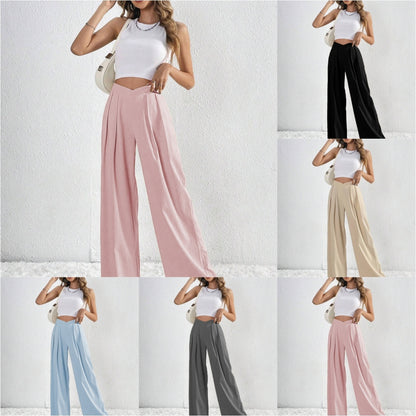 Casual Wide-leg Pants Women