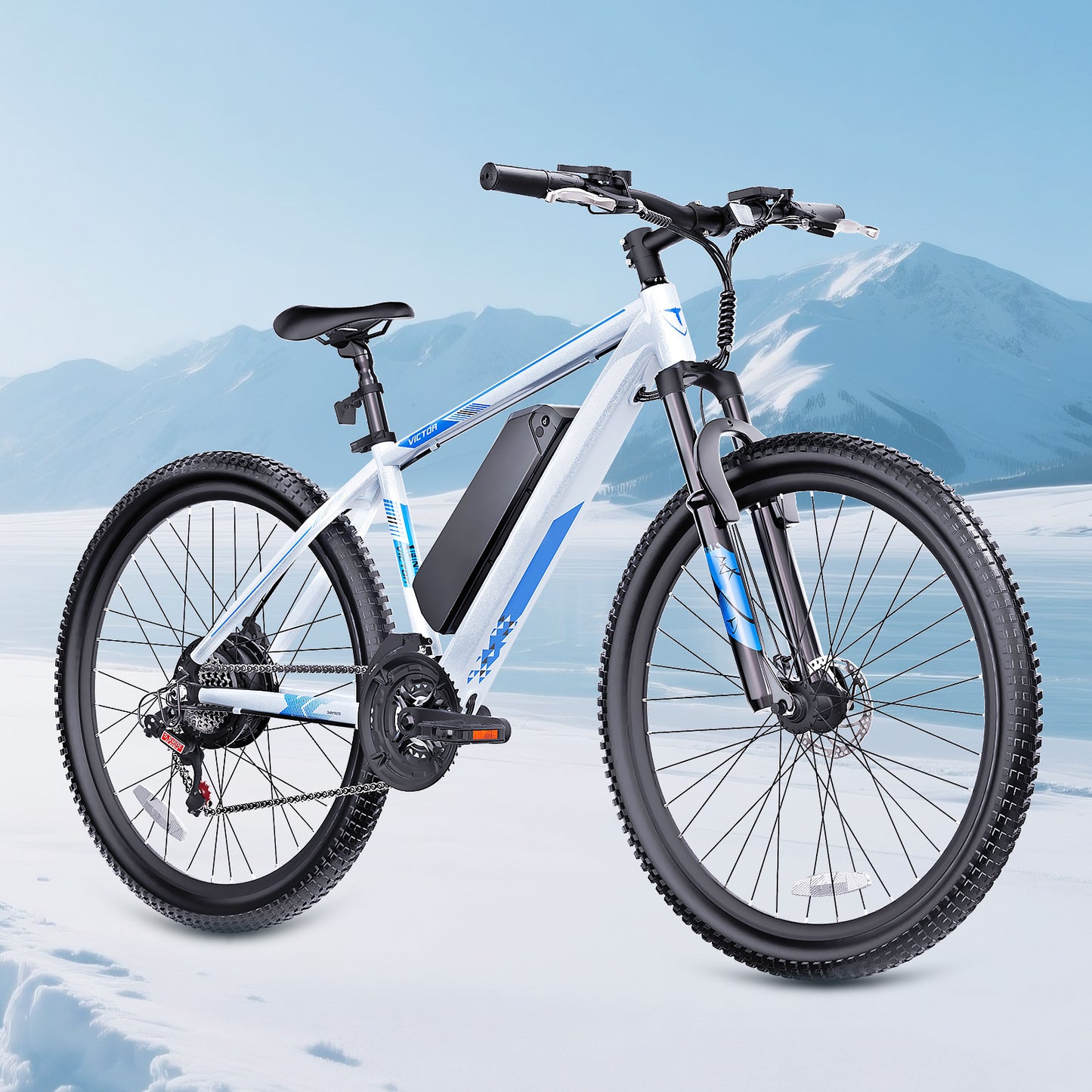 City Electric Bike, Disc Brakes