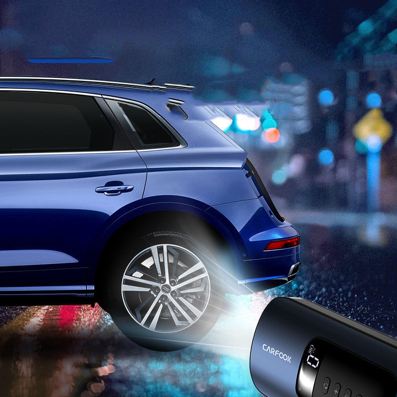 Creative Car Air Pump, Preset Tire Pressure Mini